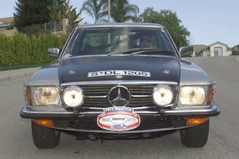 An authentic Mercedes 450SLC 5.0 Lightweight Competition Coupe!