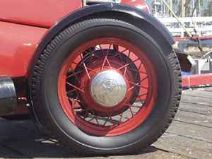 1932 ford wire wheels