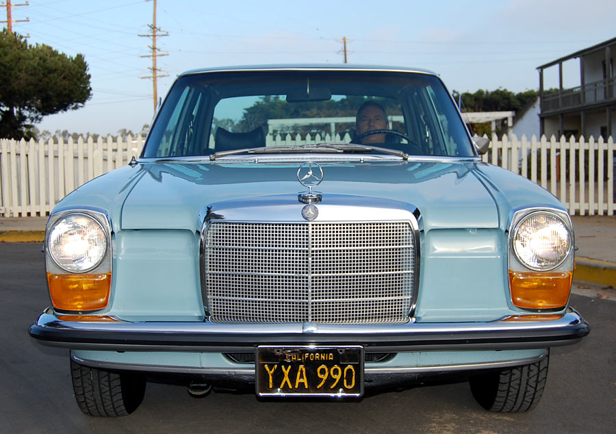Edwin's'69 Mercedes was one of the last cars to receive the highly