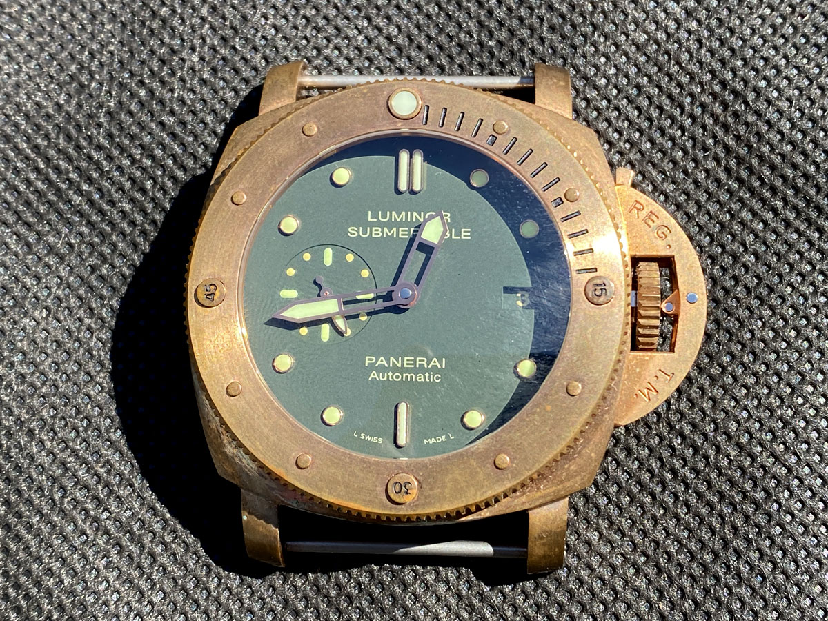 Pam 382 bronzo replica new arrivals