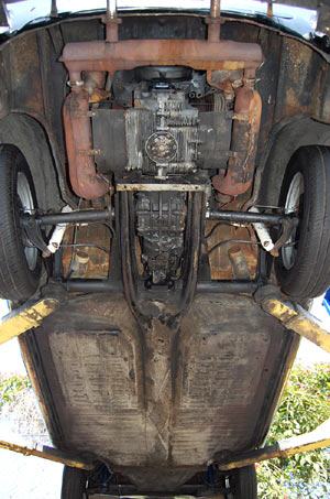   want to find an undercarriage that never had any rust or rust repair